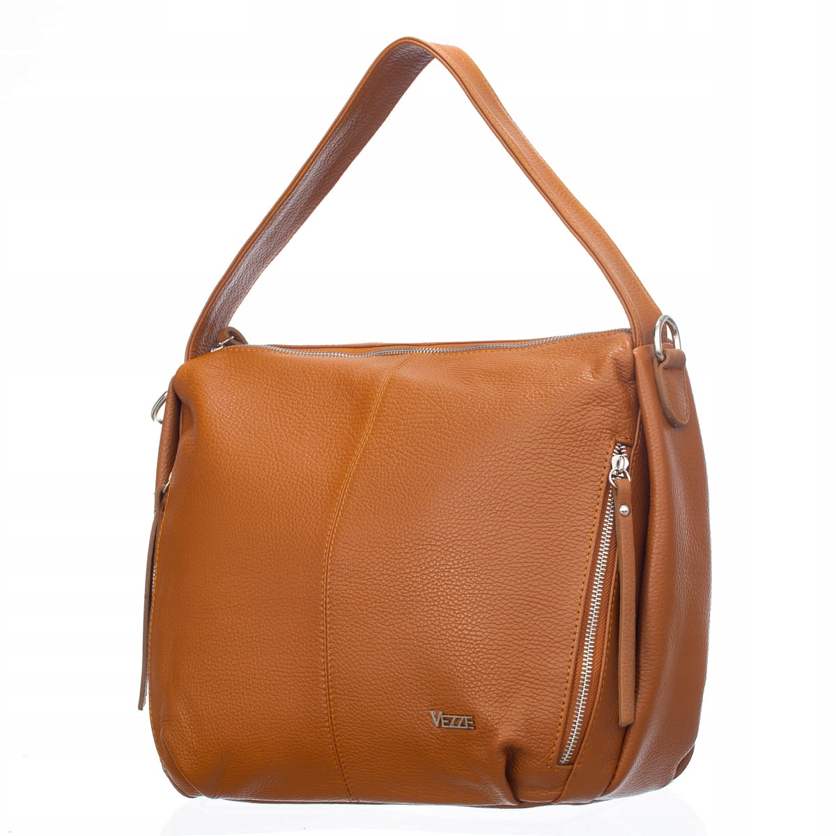 Torebka Skórzana Vezze Conta Ruda Stan opakowania oryginalne