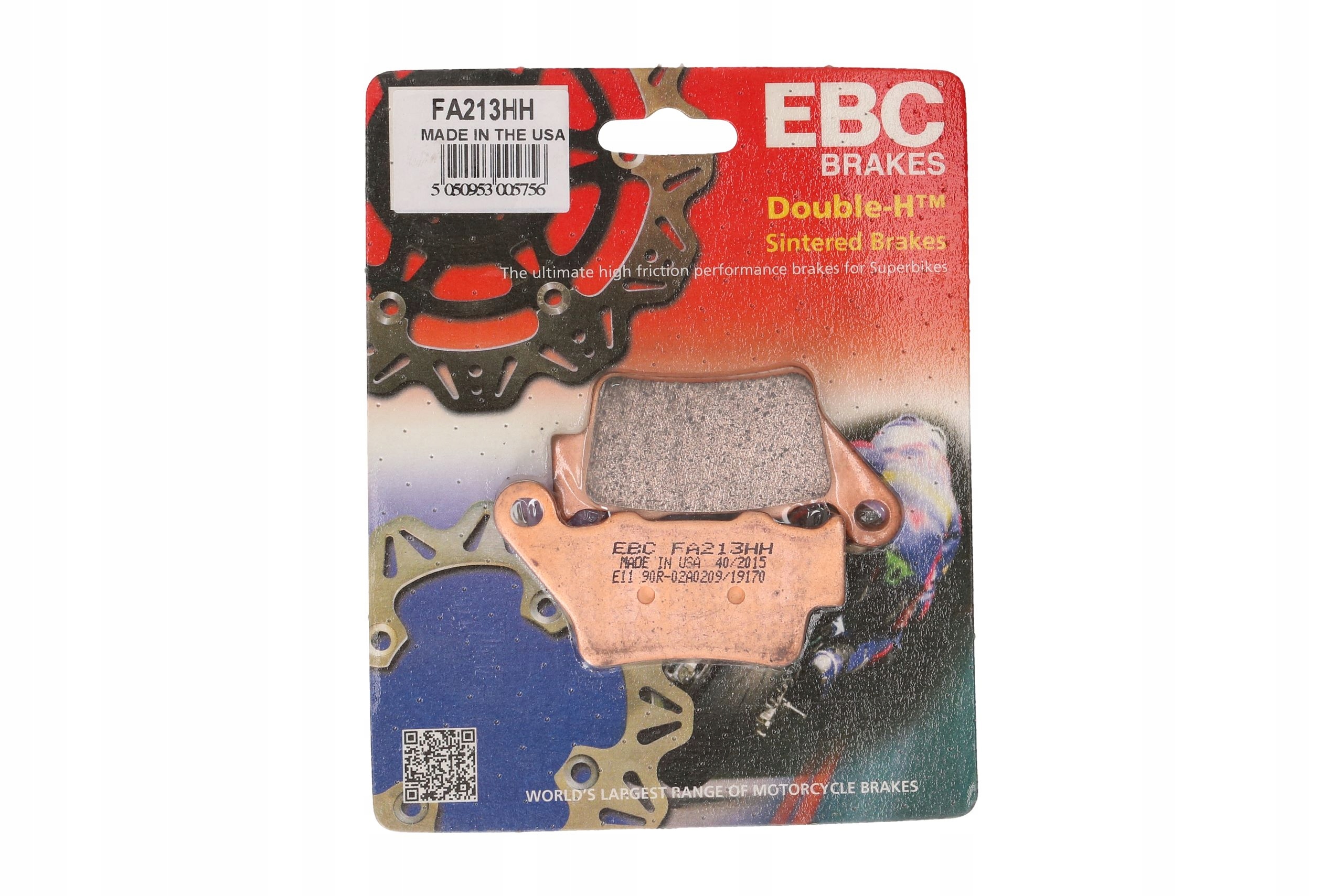 FA213HH - Тормозные колодки EBC FA 213 HH BMW F650 GS