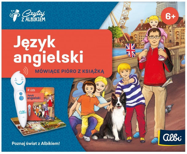 Czytaj z Albikiem Książka Język Angielski + Pióro Rok wydania 2021