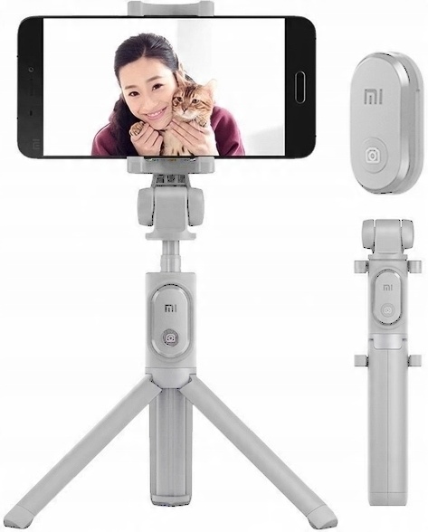 

3w1 Xiaomi Selfie Stick + Zdalny Pilot Bt + Statyw