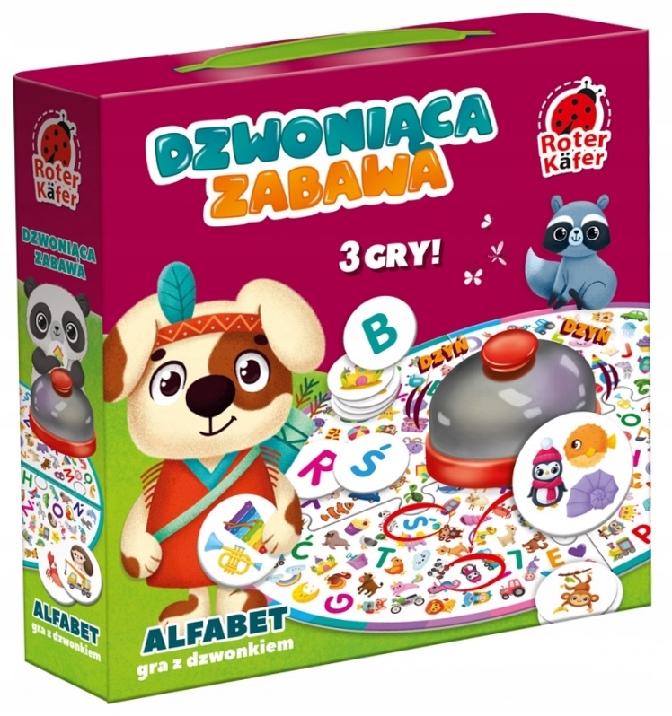Gra z dzwonkiem Dzwoniąca zabawa Alfabet-Zdjęcie-0