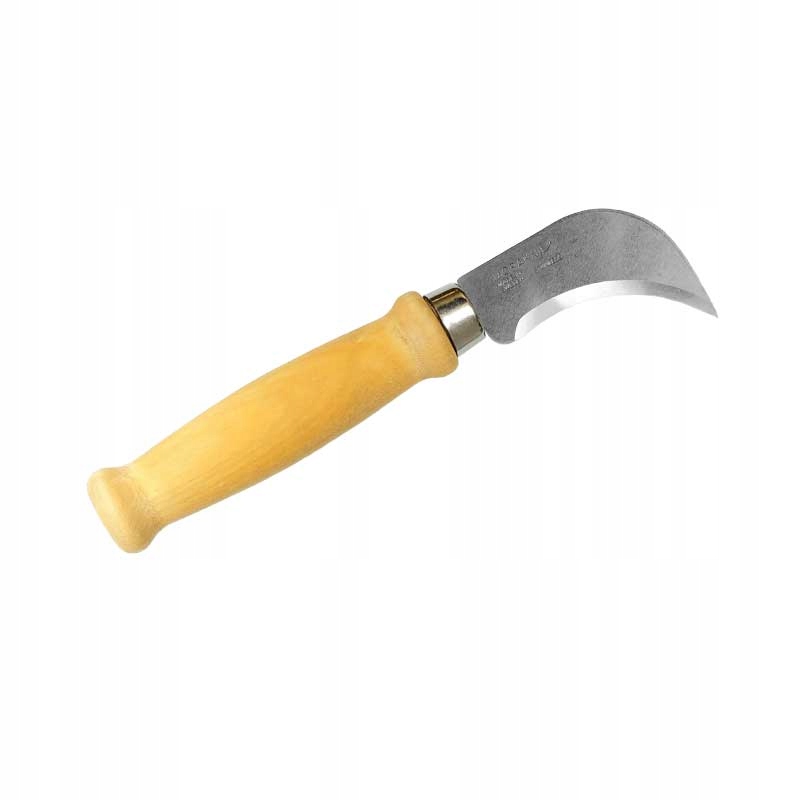 Nóż ze stałą głownią Morakniv Roofing Felt Knife okładziny drewniane