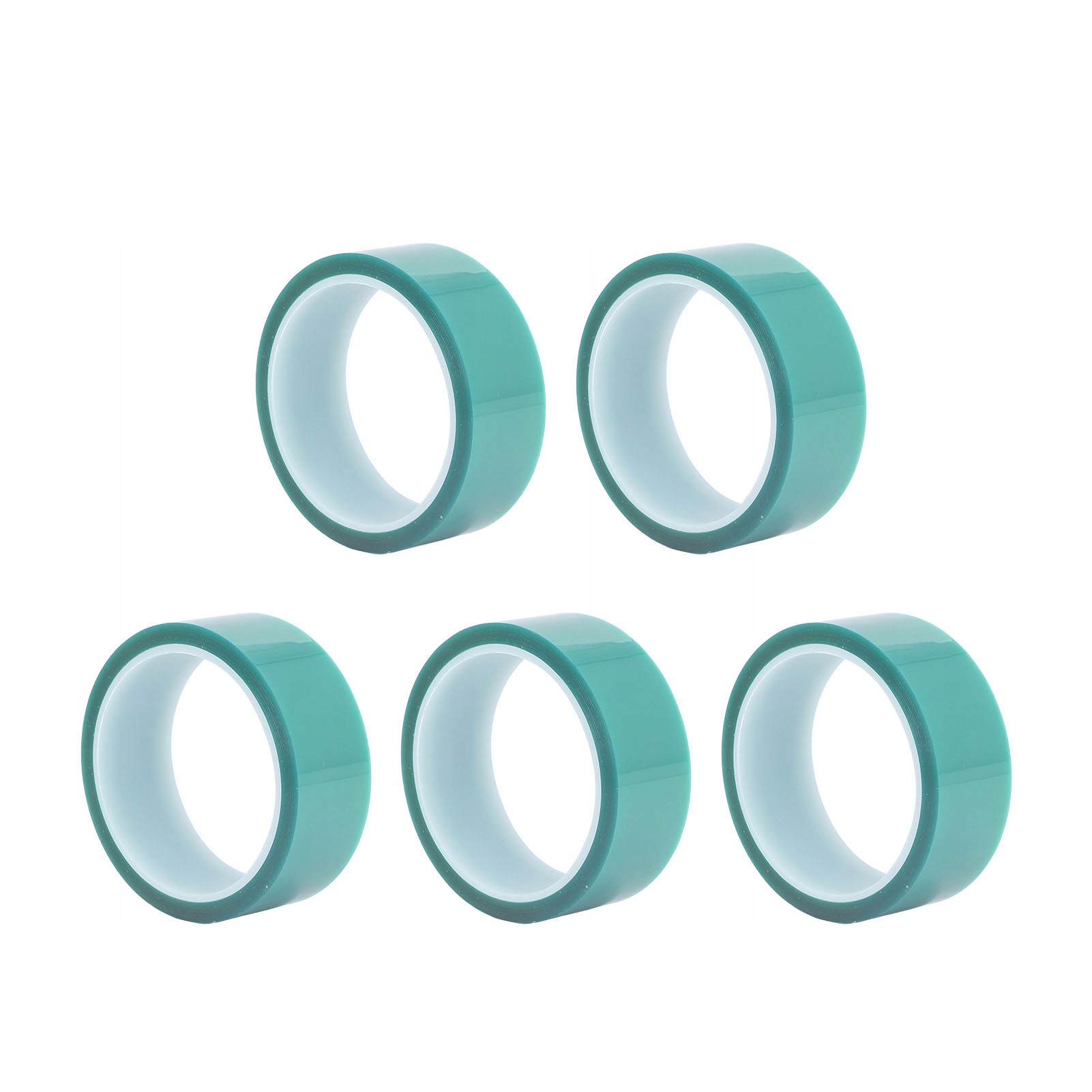 5 szt TAŚMA MASKUJĄCA DO WYSOKICH TEMPERATUR PE Długość 33 m