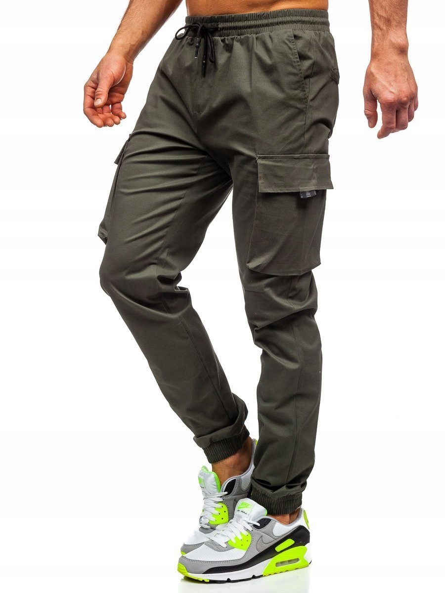 

Spodnie Joggery Bojówki Khaki 701 Denley_s