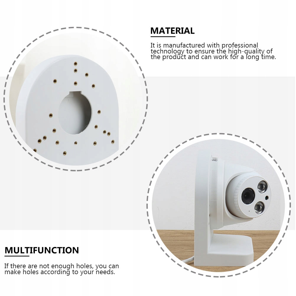 MONITOROWANIE UCHWYTU ZEWNĘTRZNEGO KAMERY NA ŚCIANIE Rodzaj inny