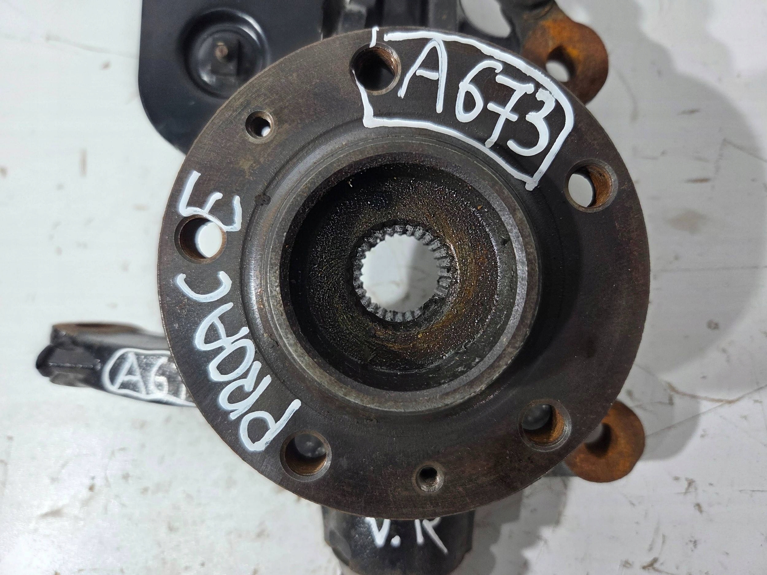 Toyota Proace Jumpy Peugeot Expert swing front right P67 (A673)