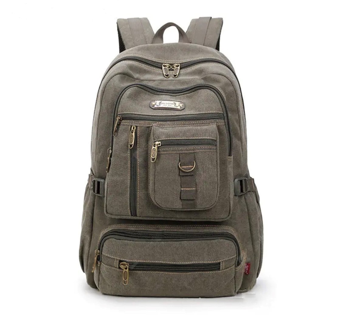 

Plecak wojskowy turystyczny Asg materiałowy khaki