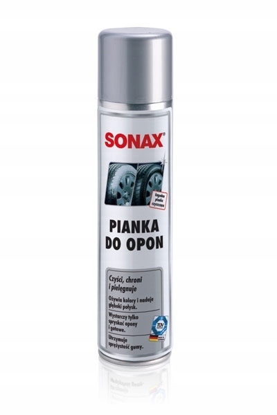 

Sonax pianka do opon i elementów gumowych 400ml