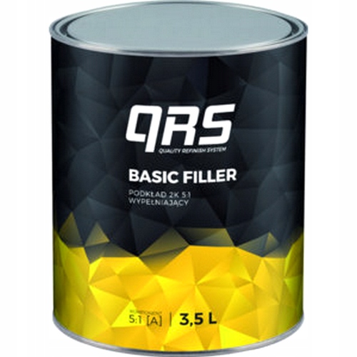 Podklad Qrs Basic Filler čierny 2K 5:1 bez tužidla 3,5 l