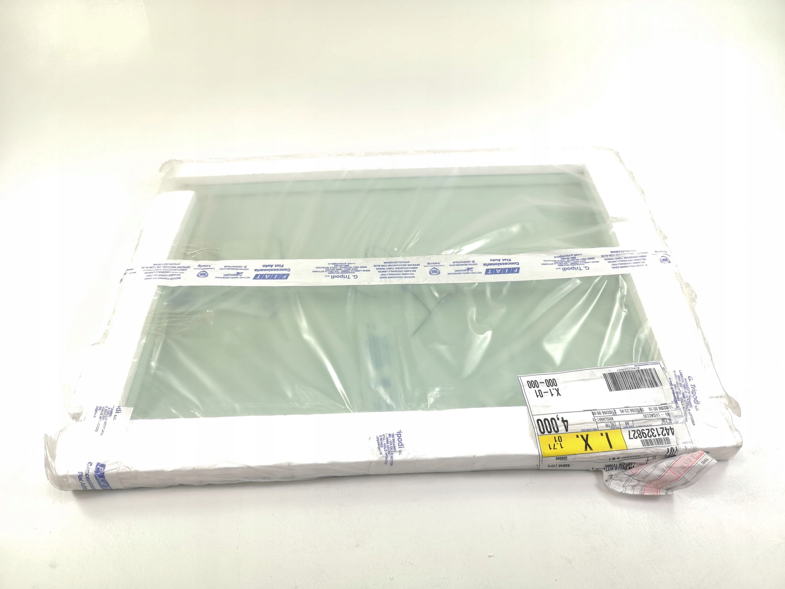 46757561 - КУЗОВНОЕ СТЕКЛО ЛЕВОЕ FIAT DOBLO 00-ОРИГИНАЛ ASO