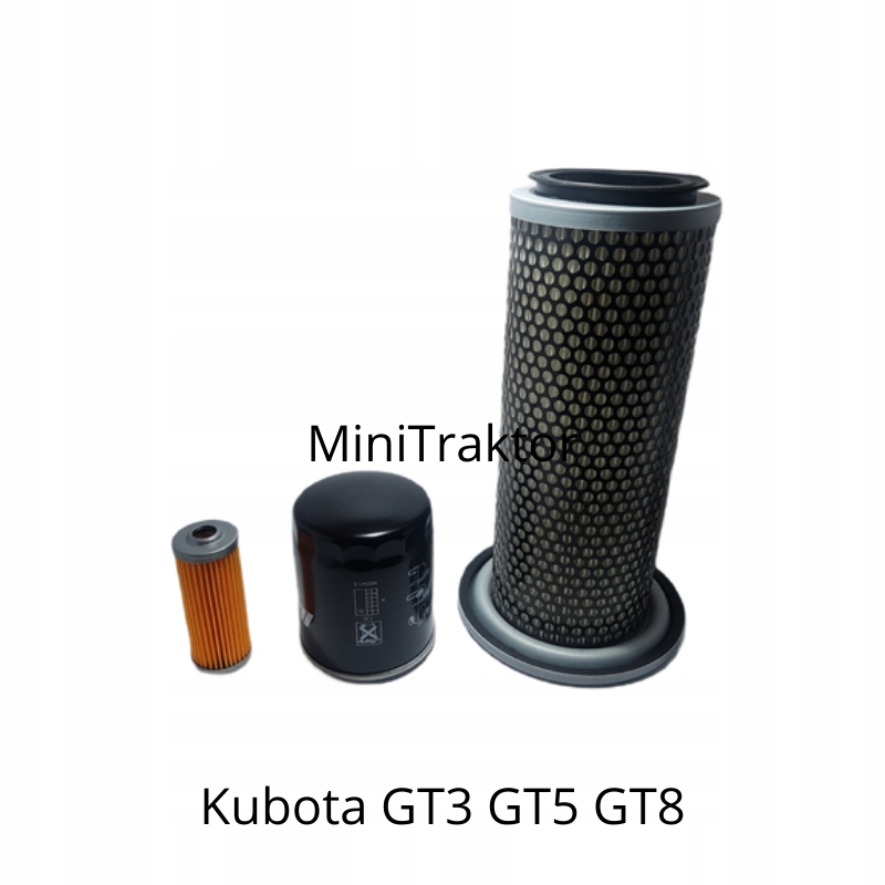 

Kubota GT3, GT5, GT8 Komplet/Zestaw filtrów