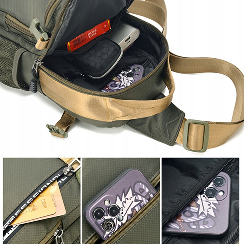 SASZETKA MĘSKA SPORTOWA NA RAMIĘ LISTONOSZKA TORBA Rodzaj na ramię