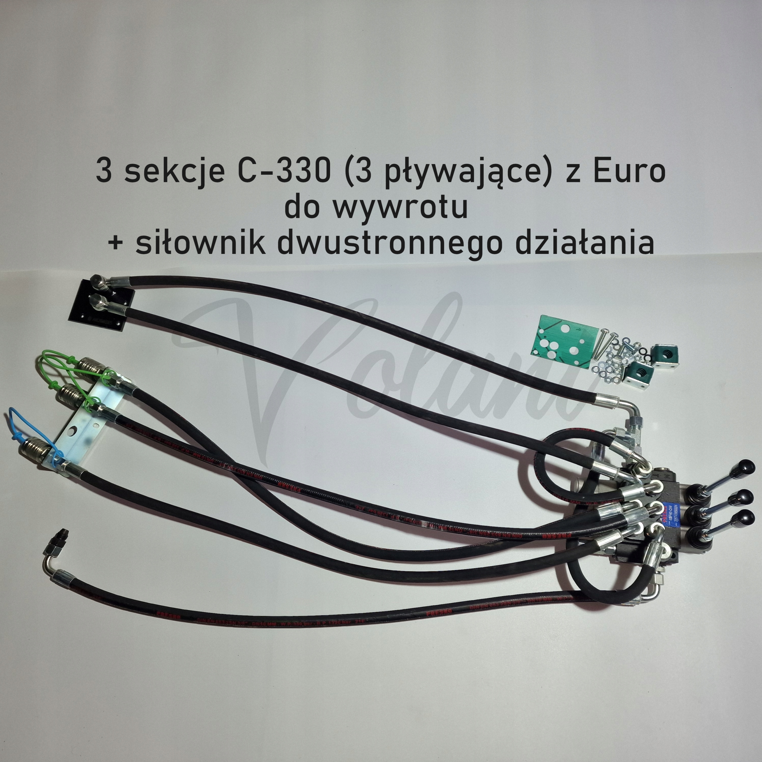 3 Sekční Vnější Plovoucí Rozdělovač C-330 3, Hydraulická Sekce