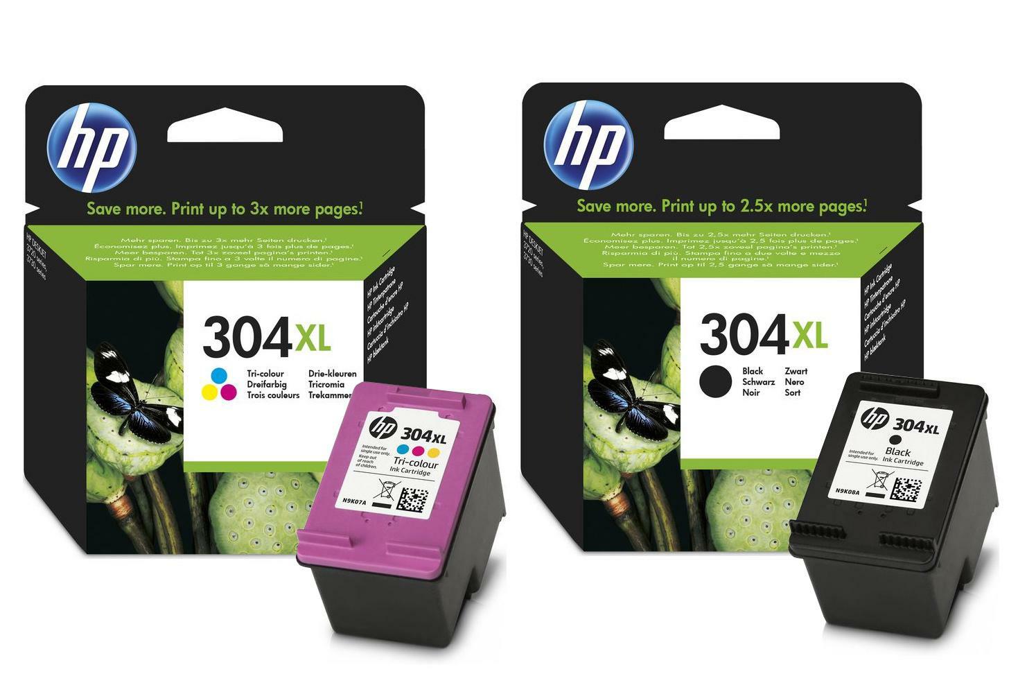 

Zestaw Hp 304XL Color+Black N9K08AE N9K07AE Orygin