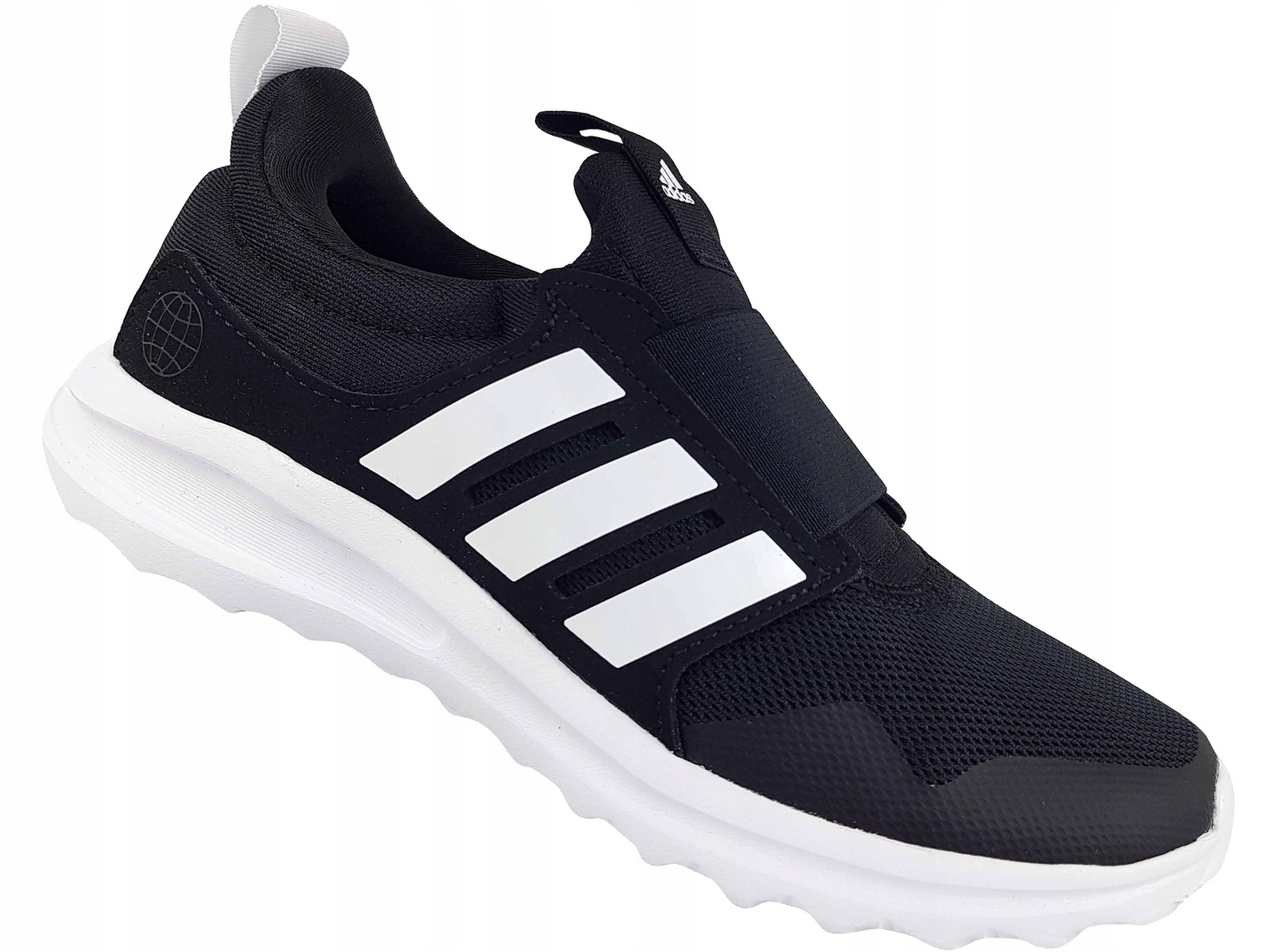 Adidas Activeride 2.0 GW4090 Buty Czarne Dziecięce Wsuwane Na W-f Lekkie