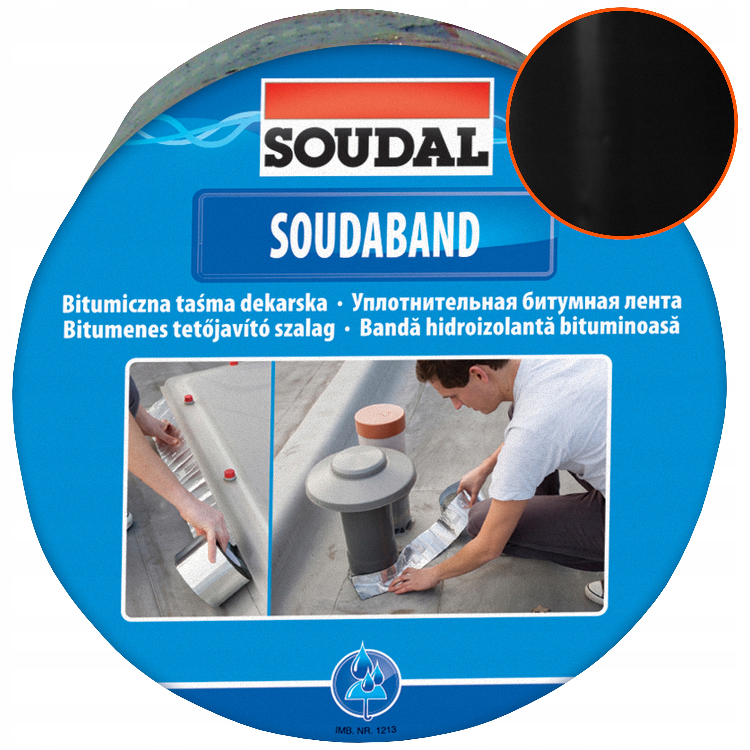

Soudal Taśma Dekarska Soudaband 225mm x 10 mb