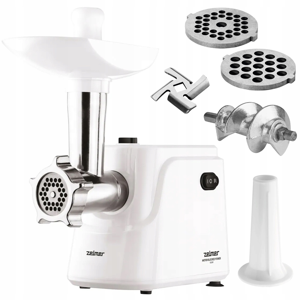 Maszynka do mielenia mięsa Zelmer ZMM1018B biały 1000 W