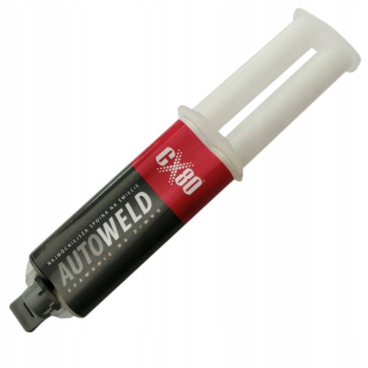 Auto Weld Klej Epoksydowy Utwardzacz Spawanie na Zimno w Strzykawce CX80