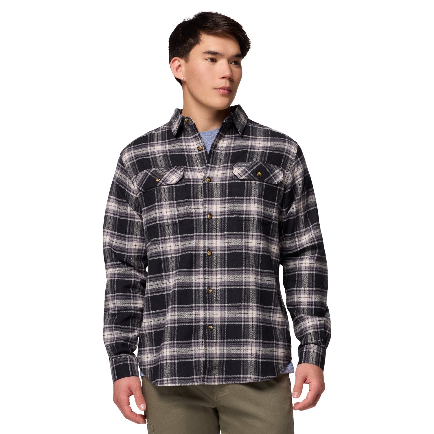 Męska koszula flanelowa Columbia Flare Gun Stretch Flannel black S