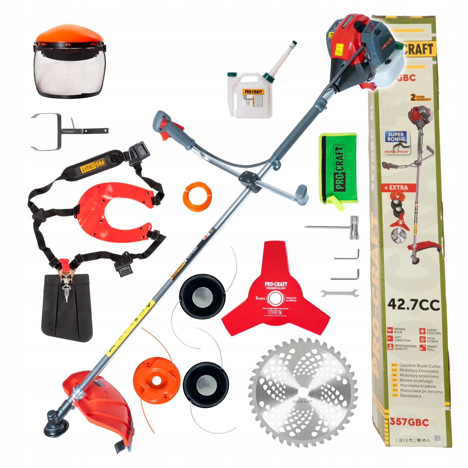 Krovinorez Procraft 357GBC