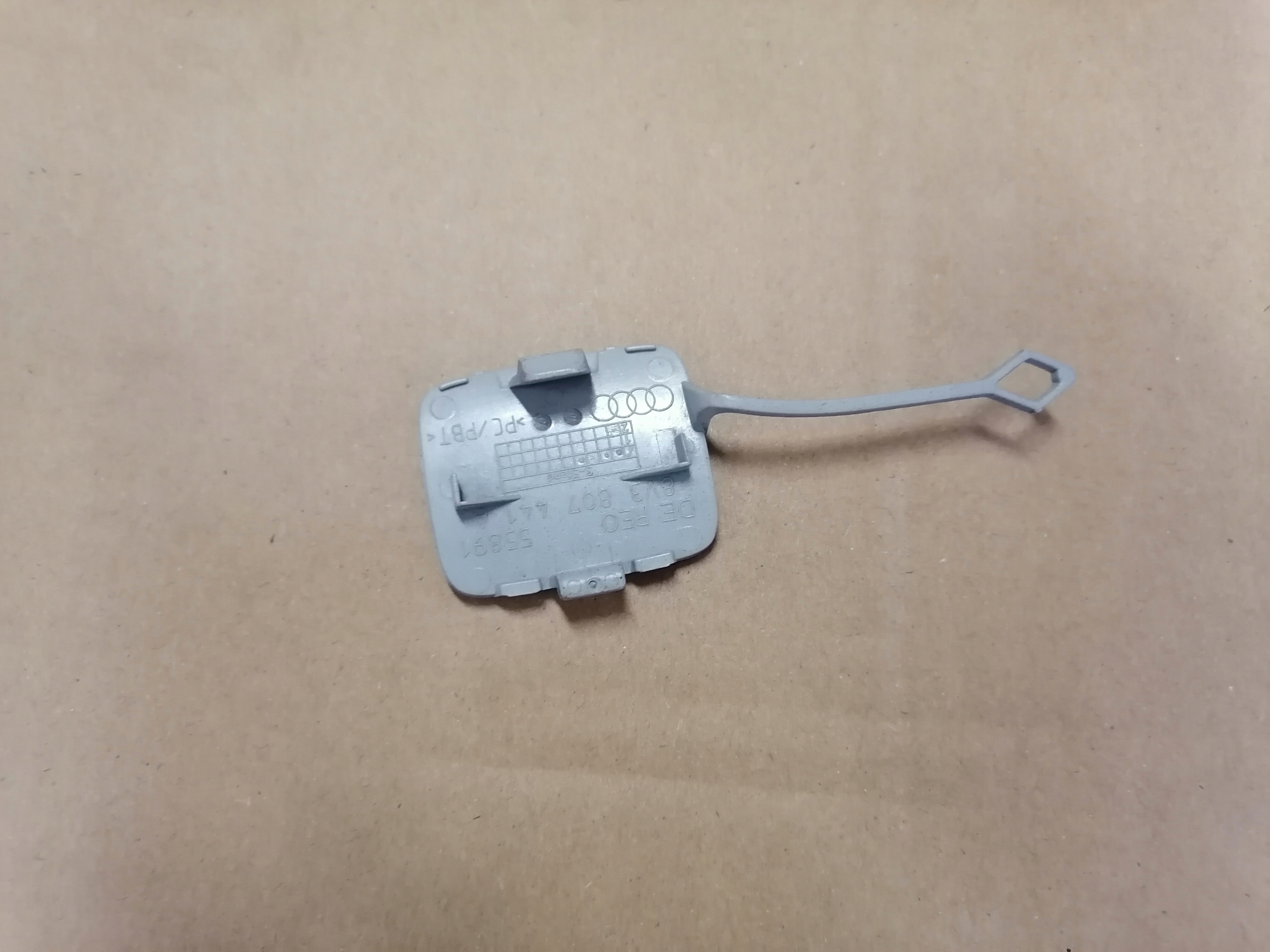 towing hook cap front AUDI A3 S3 8V3807441A