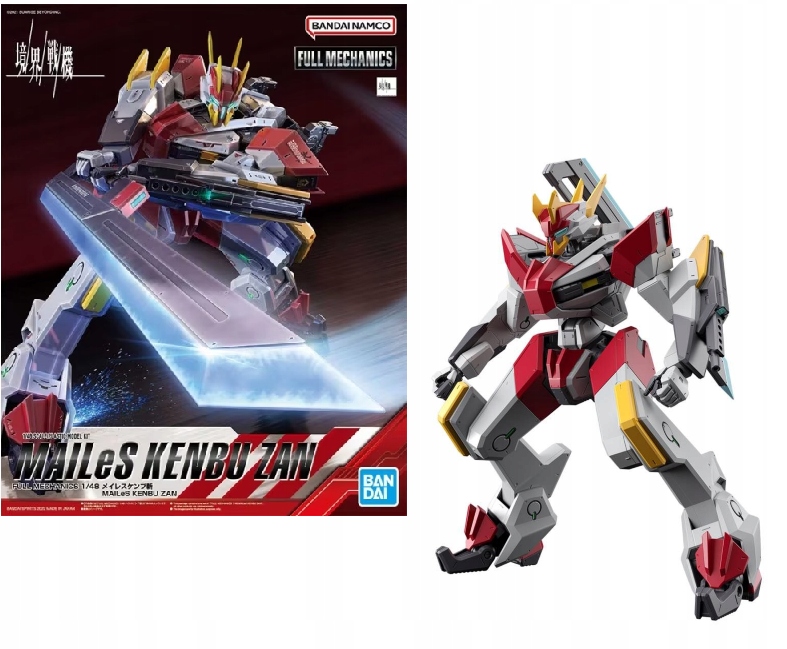 Amaim Kompletní mechanika 1/48 Mailes Kenbu Zan Modelářská sada