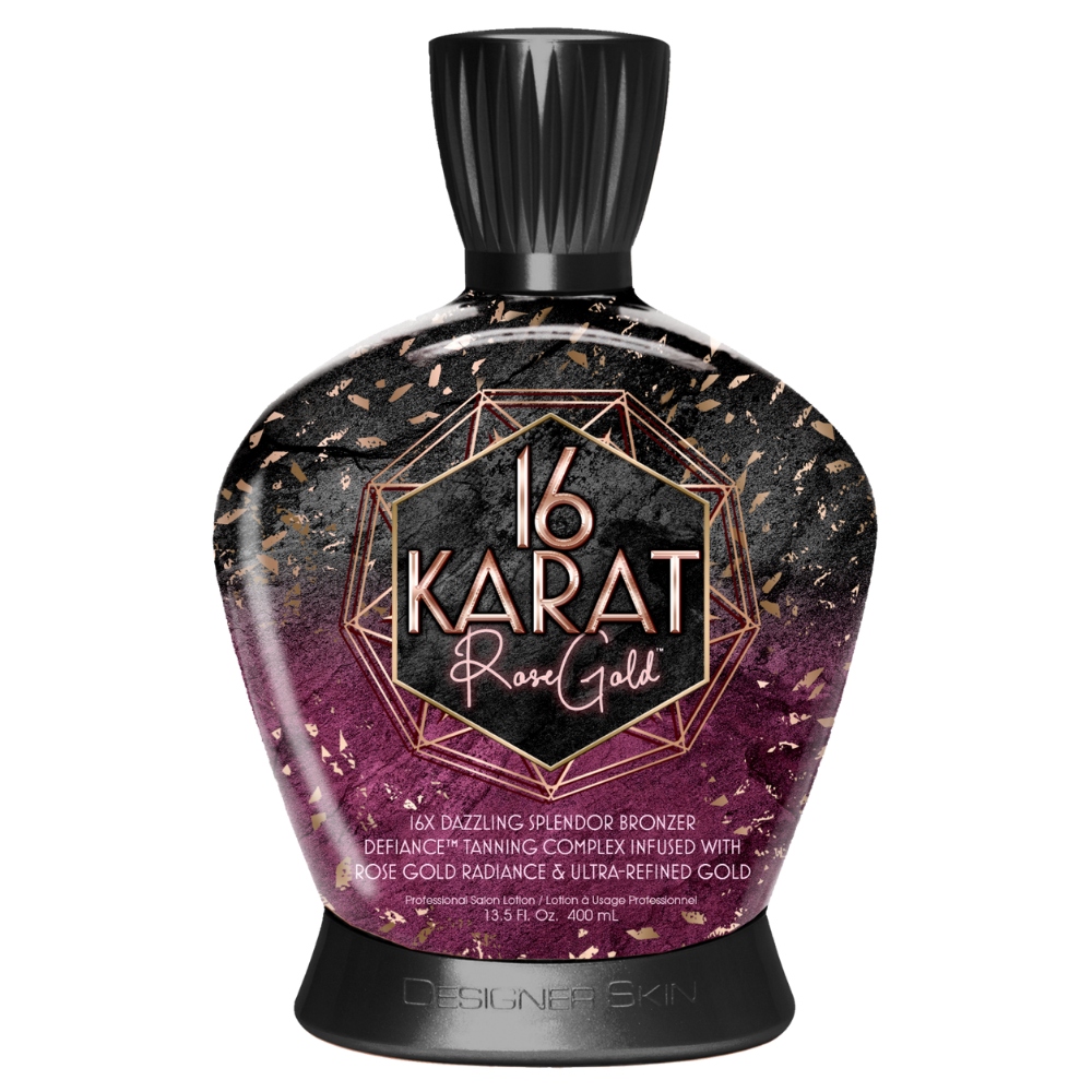 Bronzer Designer Skin 16 karátový růžové zlato 400ml