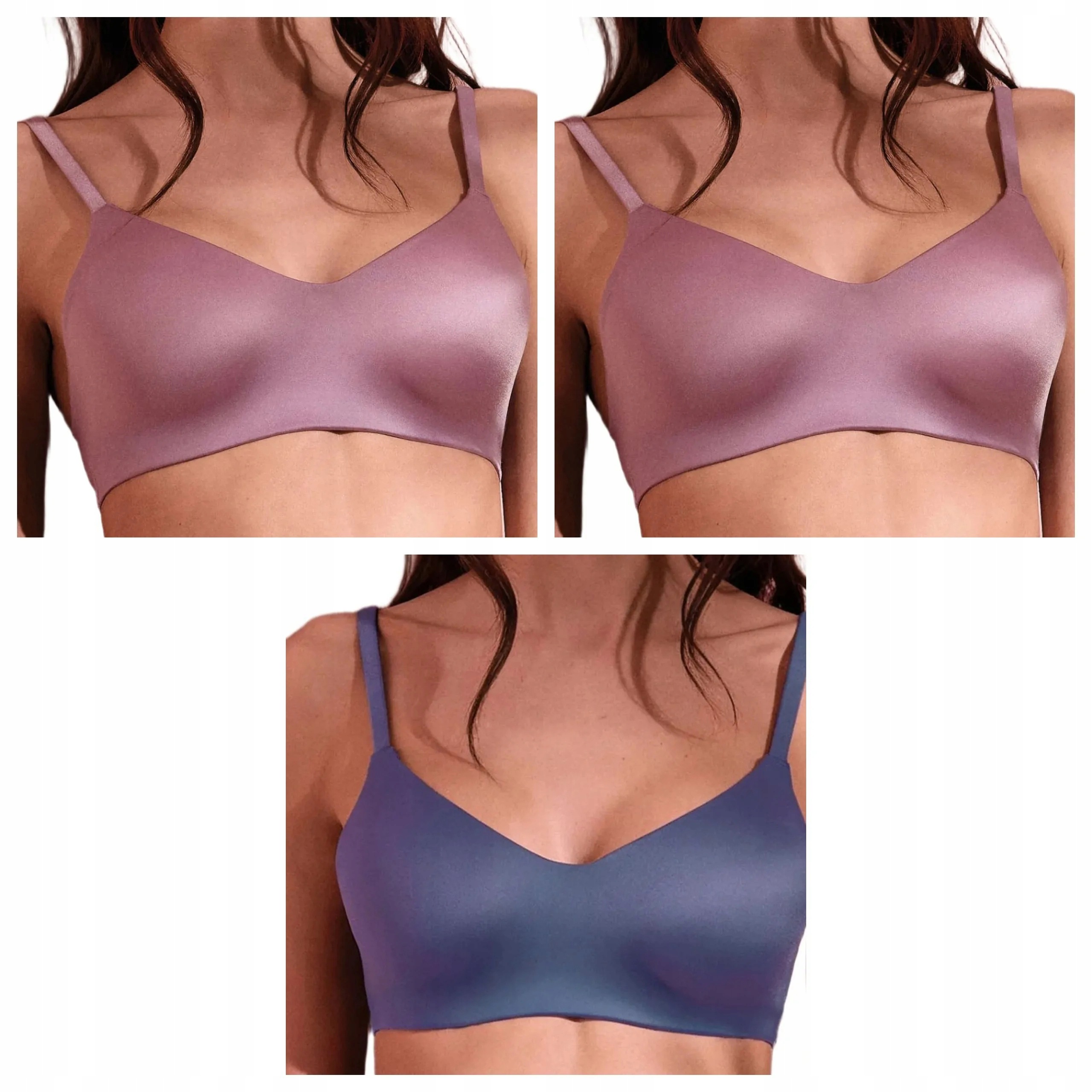 3 ks Podprsenka Lormar Active Ultrashine 2x růžová džíny Xs