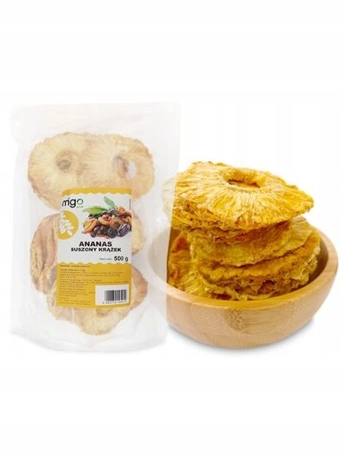 2x MIGOgroup,Ananas sušený kotouč (500 g) – MIGOgroup
