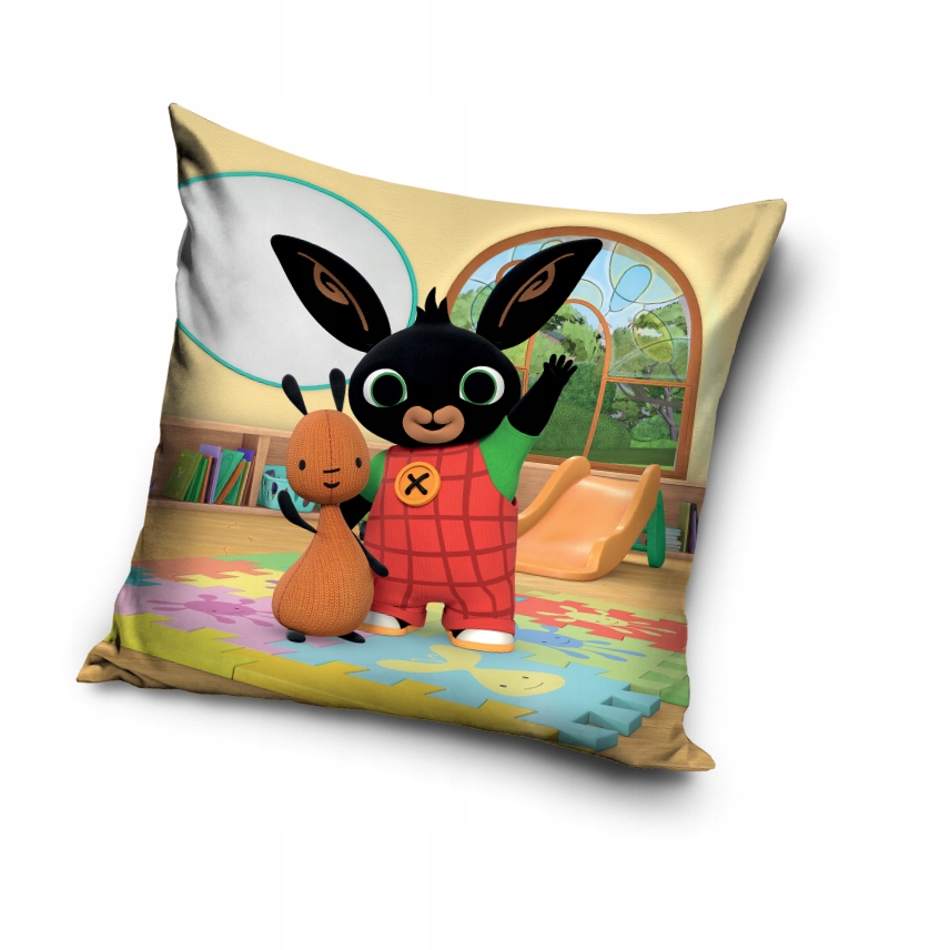 POSZEWKA pluszowa dekoracyjna na poduszkę BING 40x40 cm WELWET