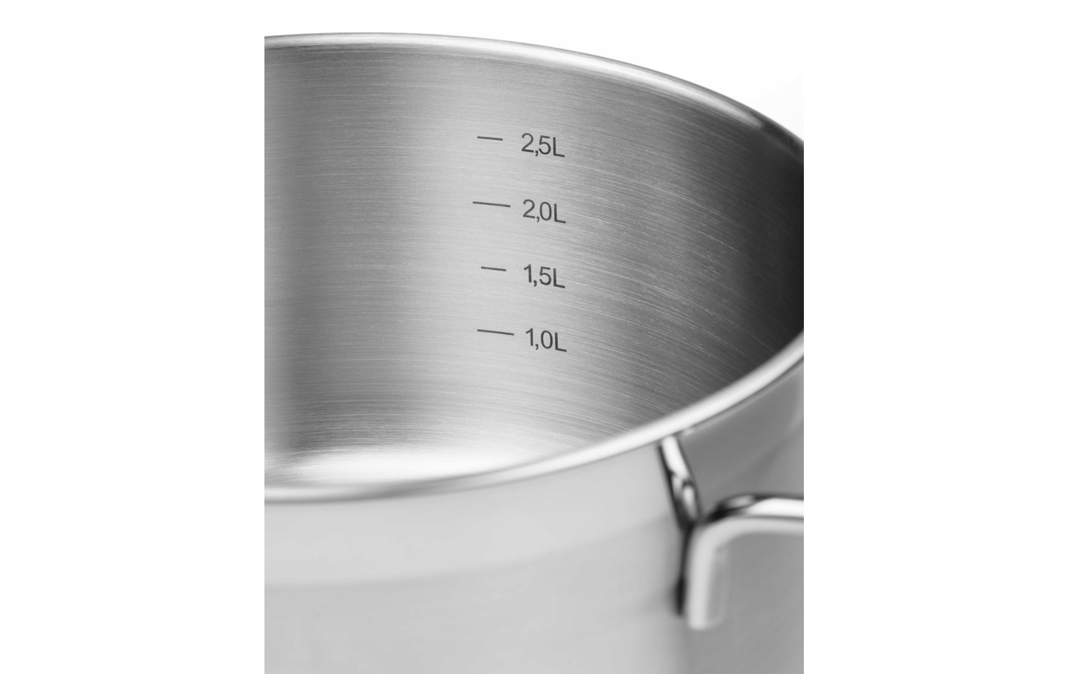 Gerlach zestaw komplet garnków Brava indukcja 8el. Typ powłoki stalowa