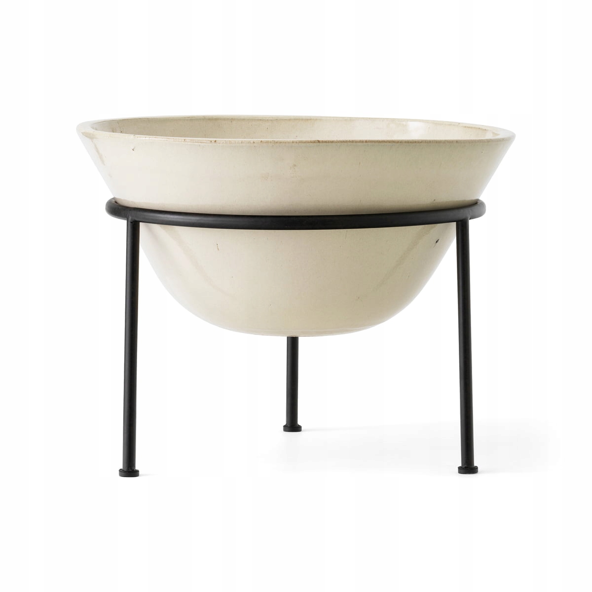 Menu Daiza Kvetináč Kvetináč na kvety 35 cm Široký Krémový