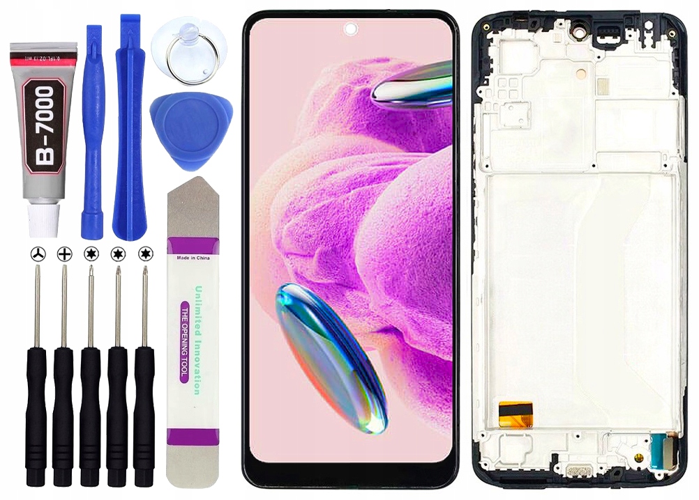 Oled displej pro Xiaomi Redmi Note 12 5G LCD displej Rámeček