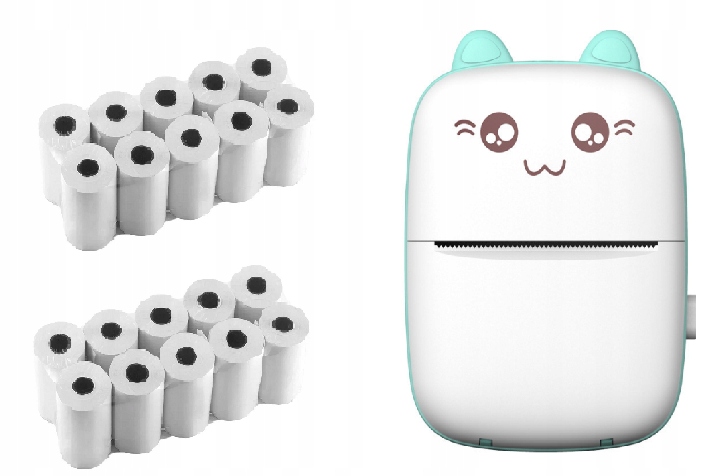 PAPIER DO DRUKARKI TERMICZNEJ 20 ROLEK DRUKUŚ