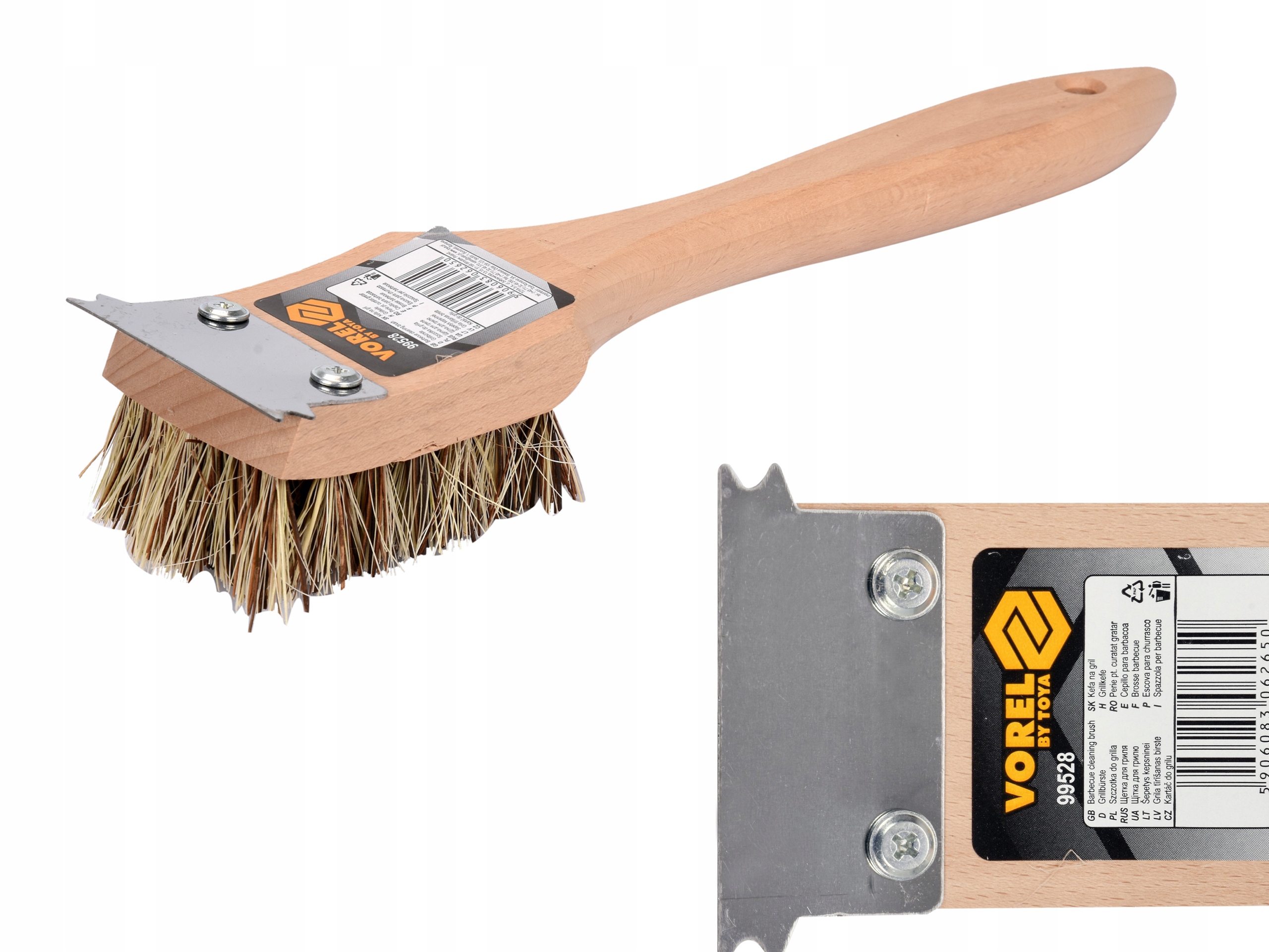 

Szczotka Z Włosiem Tampico I Skrobakiem Do Grilli