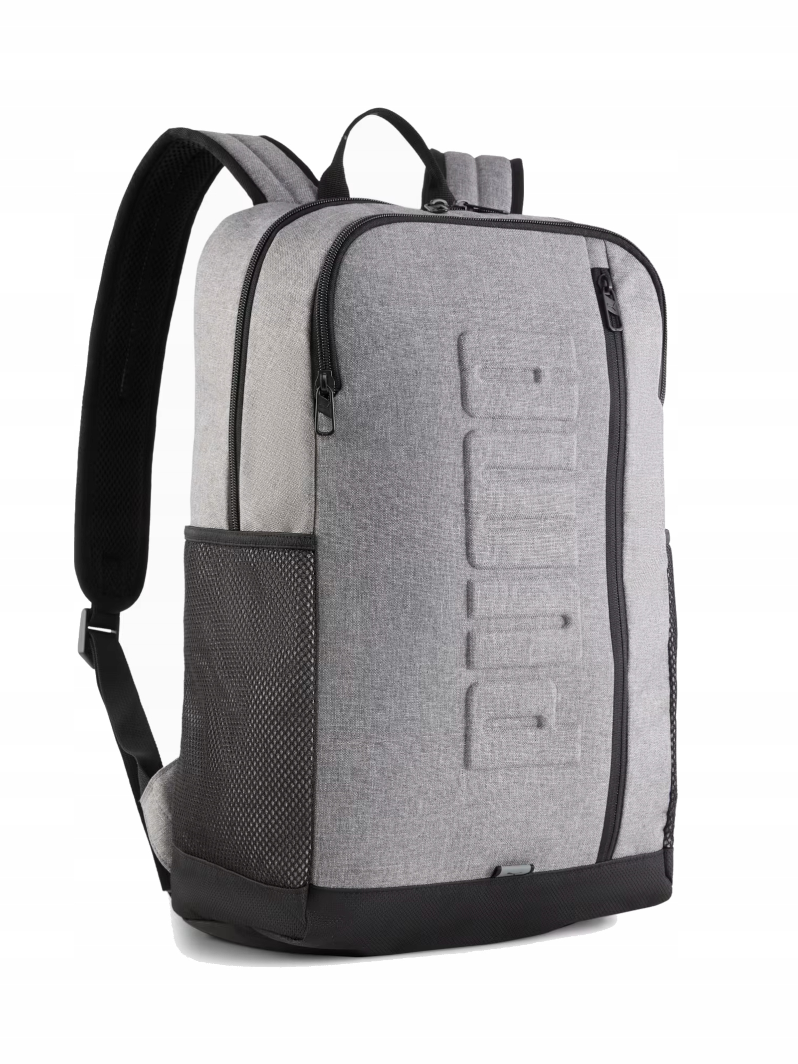 Batoh Puma školní sportovní 091349-01 prostorný do školy na trénink šedý