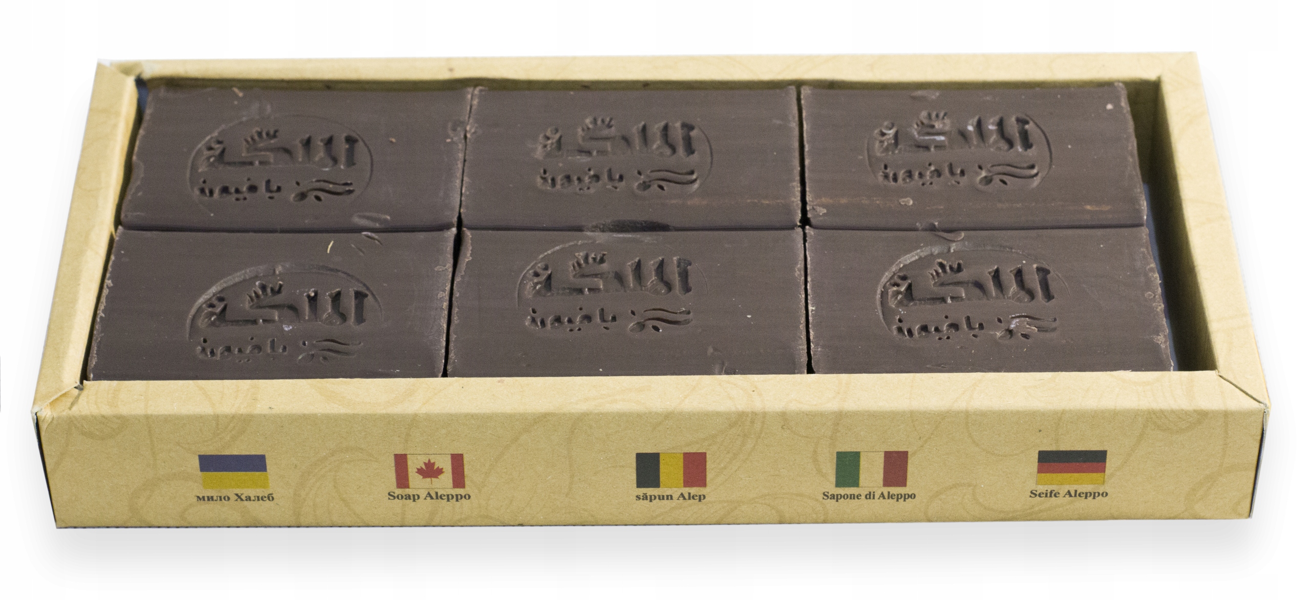 Mydło Aleppo sandałowe, oud, ambra, piżmo 150g Marka Aleppo Soap Co.