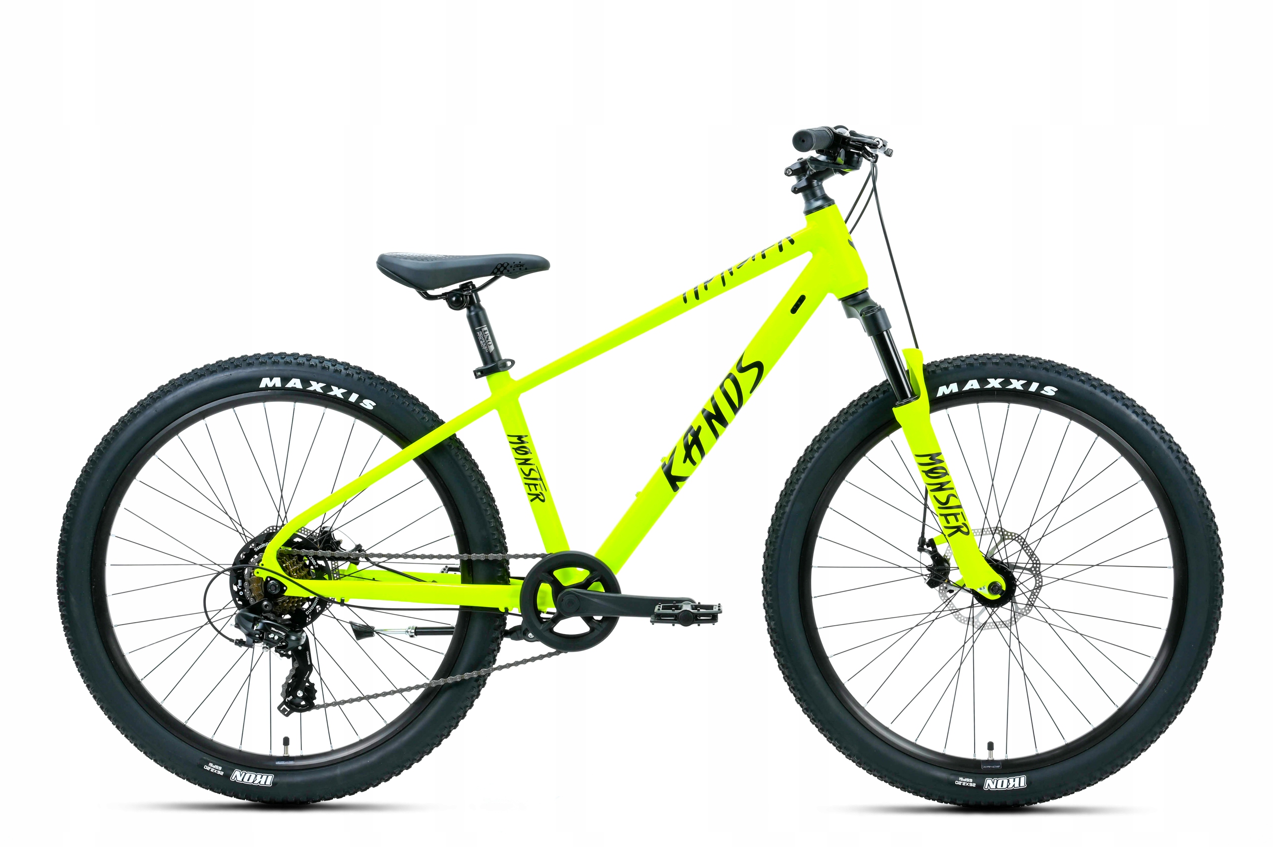 Rower Górski Mtb Kands Monster aluminium koło 26 żółty 2026