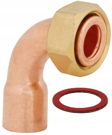 

Półśrubunek Kątowy Do Lutowania 22x3/4 Miedzi Cu
