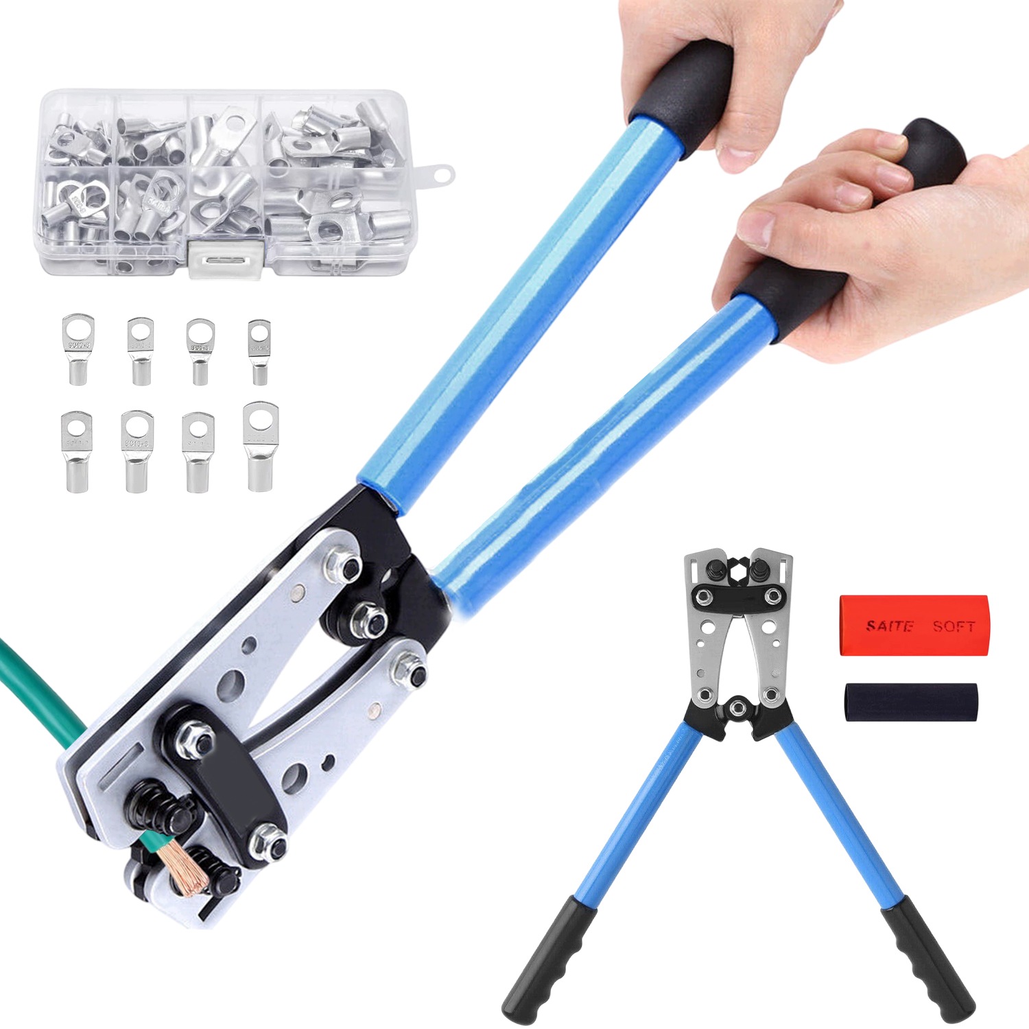 Svěrák Konektorů Odizolační Kleště 6-50 MM² S Příslušenstvím 120
