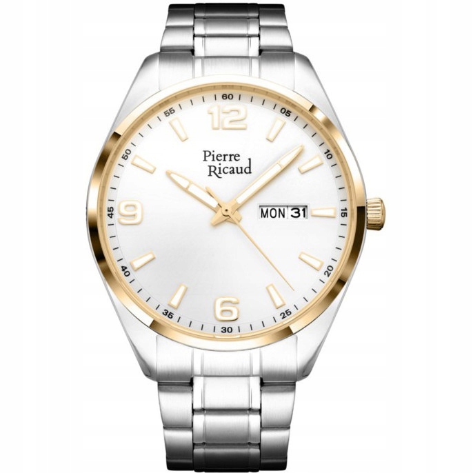 Pánské Hodinky Pierre Ricaud P91107.2153Q stříbrný náramek