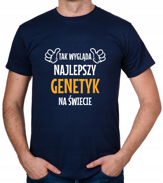 

koszulka Najlepszy Genetyk prezent