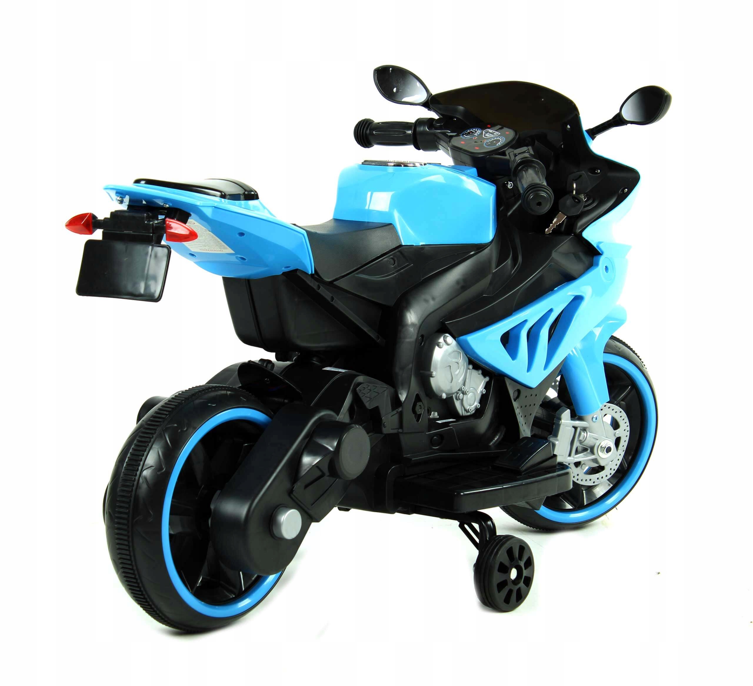 Motor na akumulator dla dzieci świecący MP3 LED Prędkość maksymalna 5 km/h