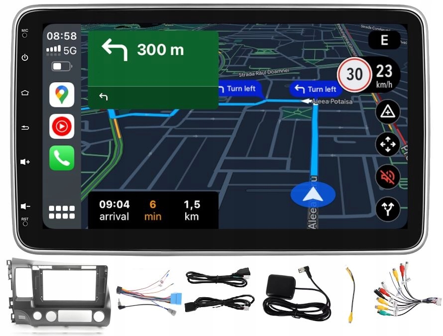 Rádio Navigácia Android Honda CIVIC Sedan 2006-2012 Wifi Carplay 2GB 64GB