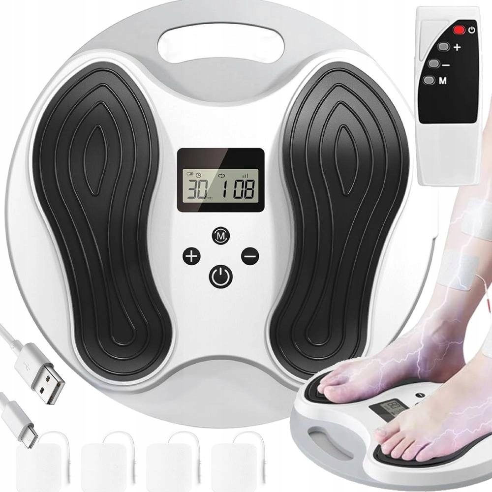 Sada Stimulátorů Cirkulace Medic Pro Nohy A Chodidla Masážní Přístroj Na Nohy Ems S 4 Tensy