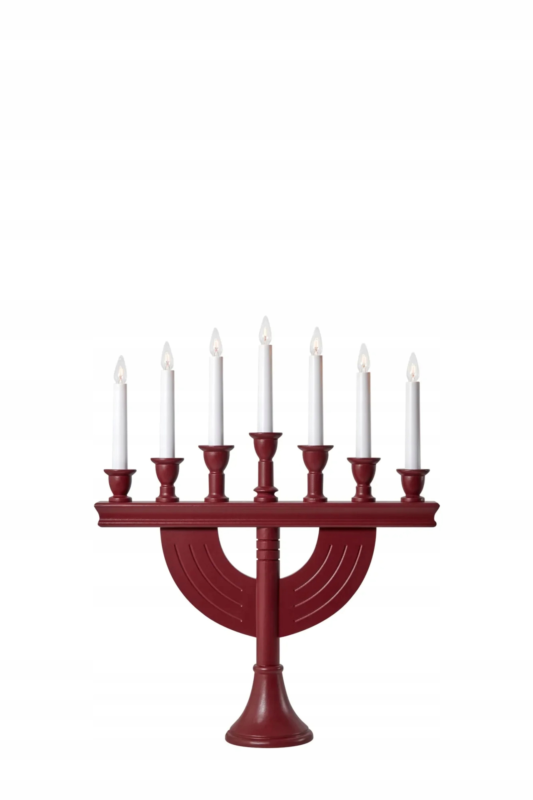 Markslöjd Torpa adventný červený svietnik