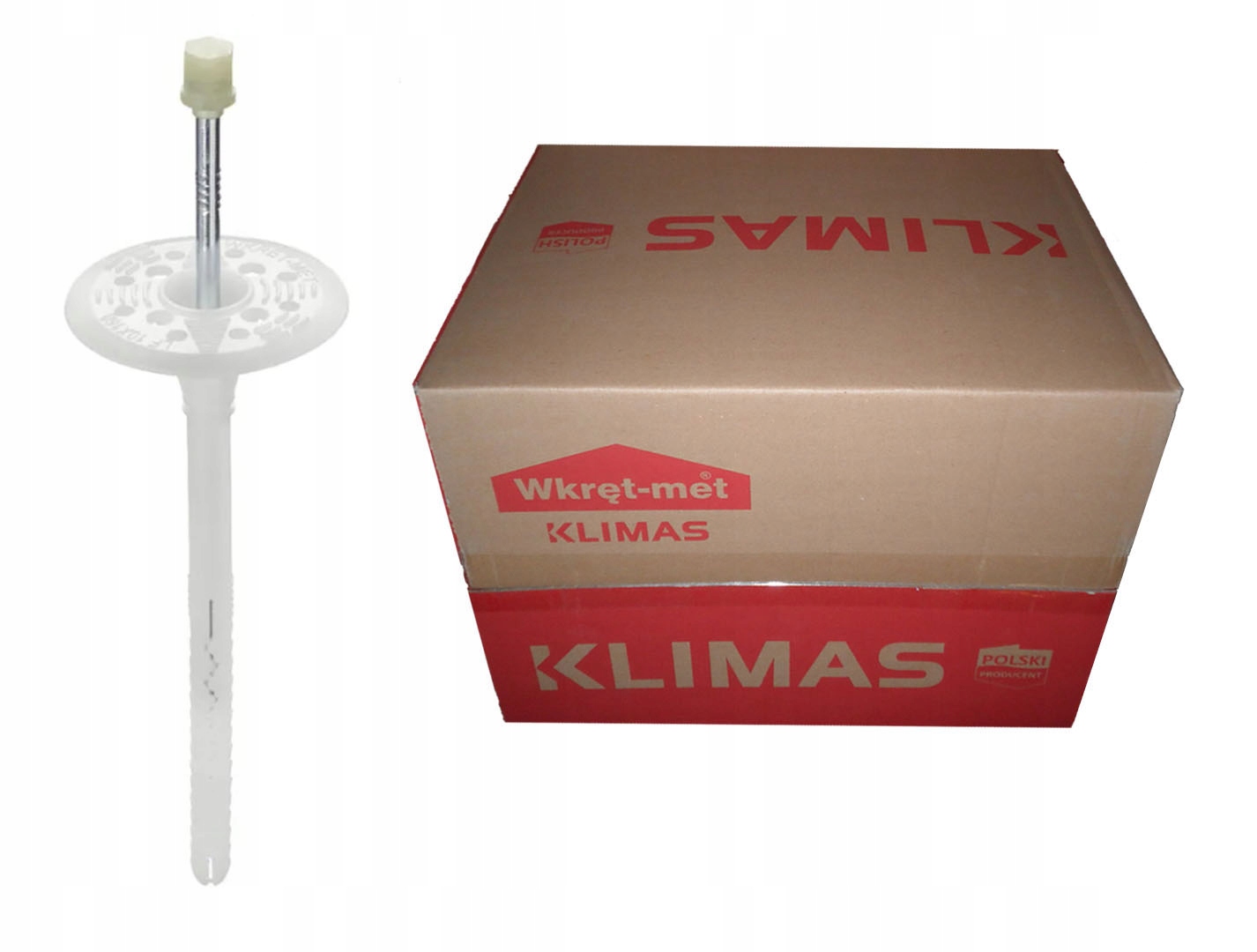 Kolíky Na Polystyren Dlouhá Zóna Kov 22cm 100s