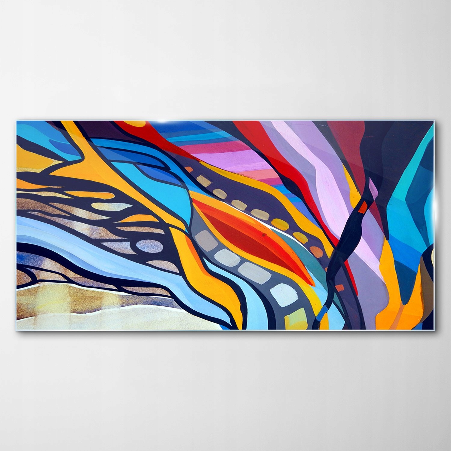 

Obraz Szklany Dekor Abstrakcja Art Sztuka 140x70