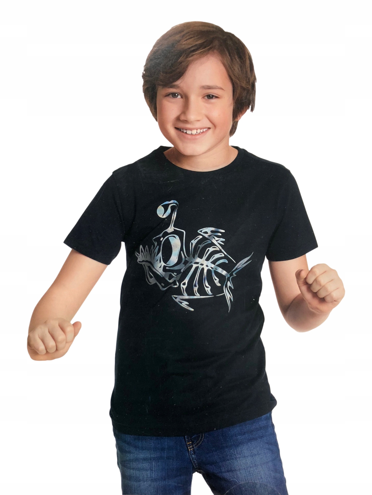 

Pirania bluzka koszulka tshirt nadruk Holo *146
