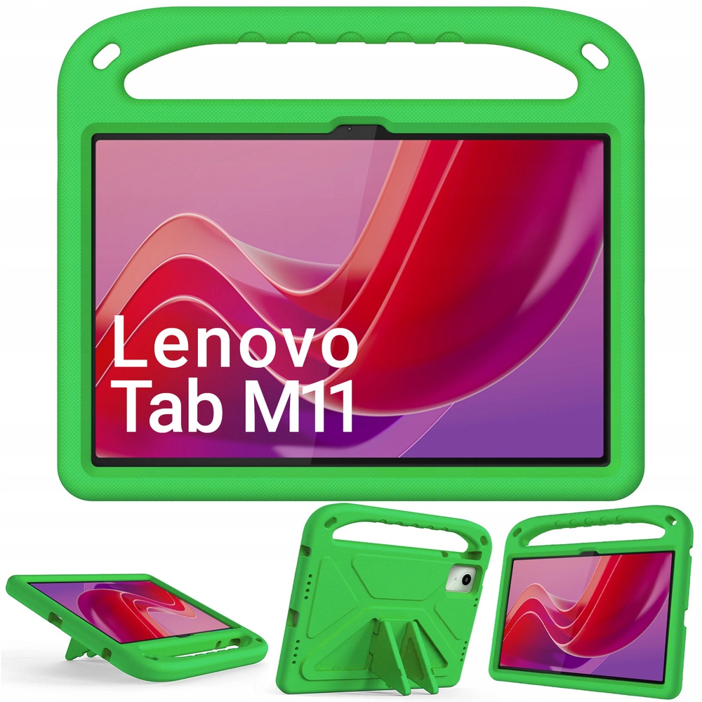 Pouzdro FunColor pro Lenovo Tab M11 TB330FU 10.95 (zelené)